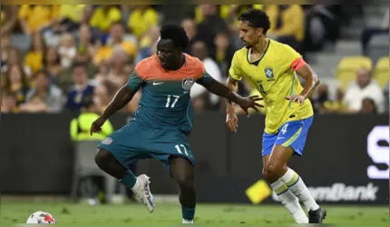 Marquinhos marca Irankunda, da Austrália, em amistoso