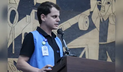 John Lenon Ribeiro, diretor da Associação de Pais e Amigos dos Deficientes Visuais (Apadevi)