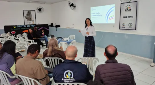 Atividade inaugural no CRAS Luiz King reuniu servidores e profissionais das Organizações da Sociedade Civil