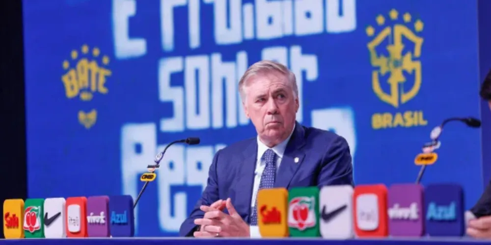 O técnico Carlo Ancelotti anunciou nesta quinta-feira (29) a convocação da Seleção Brasileira