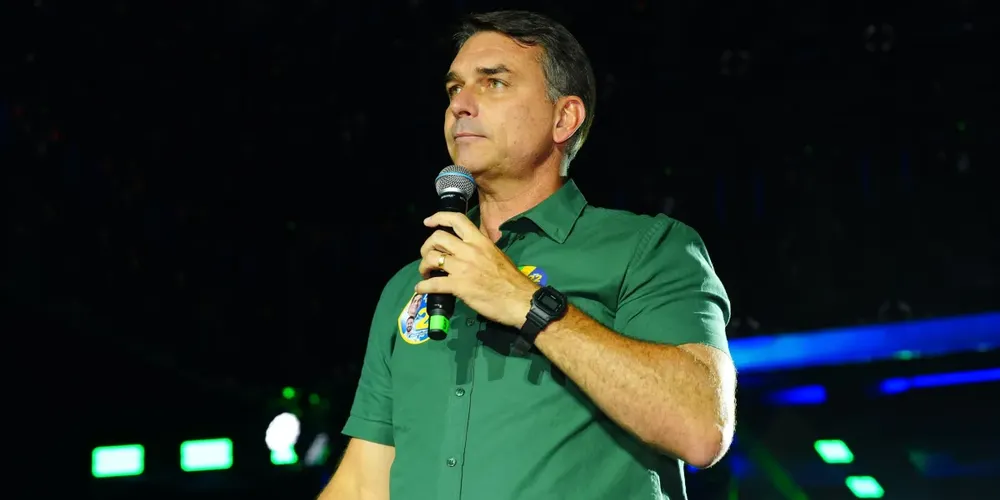 Flávio Bolsonaro (PL), candidato derrotado à Presidência