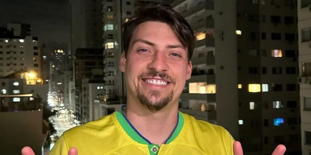 Vereador Jair Renan Bolsonaro, filho do ex-presidente Jair Bolsonaro