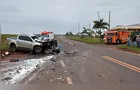 Motorista morre em acidente entre caminhonete e carreta na PR-239