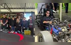 Equipe da UTFPR apresenta carro de corrida elétrico a estudantes em PG