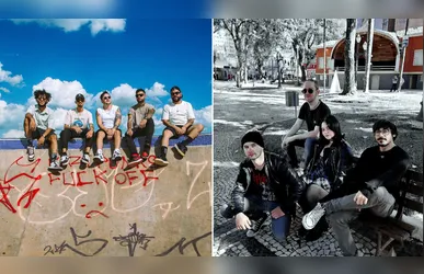 Integrantes das bandas Jamp e Decode, atrações confirmadas para a próxima edição do projeto Sexta às Seis no Parque Ambiental