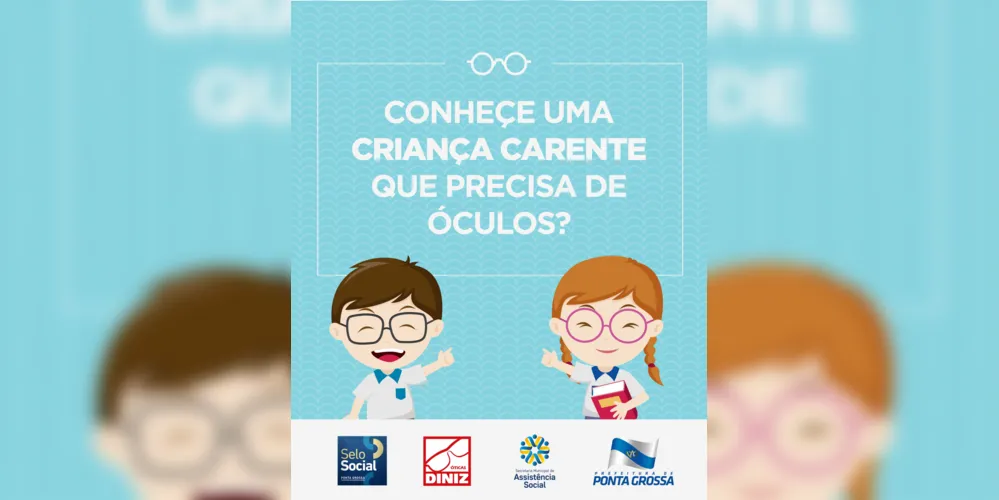 Imagem ilustrativa da imagem Parceria irá fornecer armações e lentes de óculos para crianças