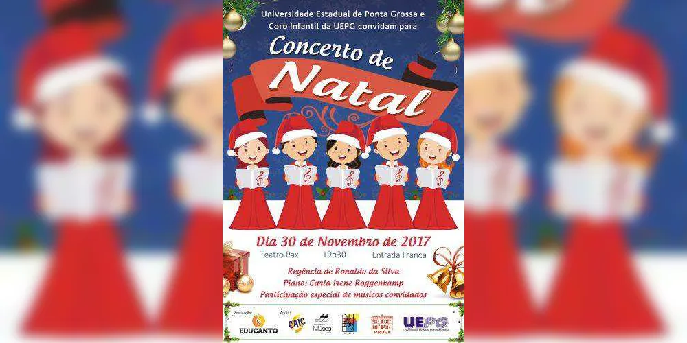 Imagem ilustrativa da imagem Coral Infantil da UEPG apresenta Concerto de Natal no Pax