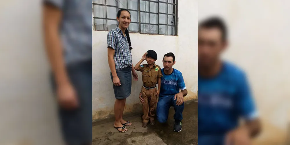 Imagem ilustrativa da imagem PM realiza sonho de menino e faz festa de aniversário