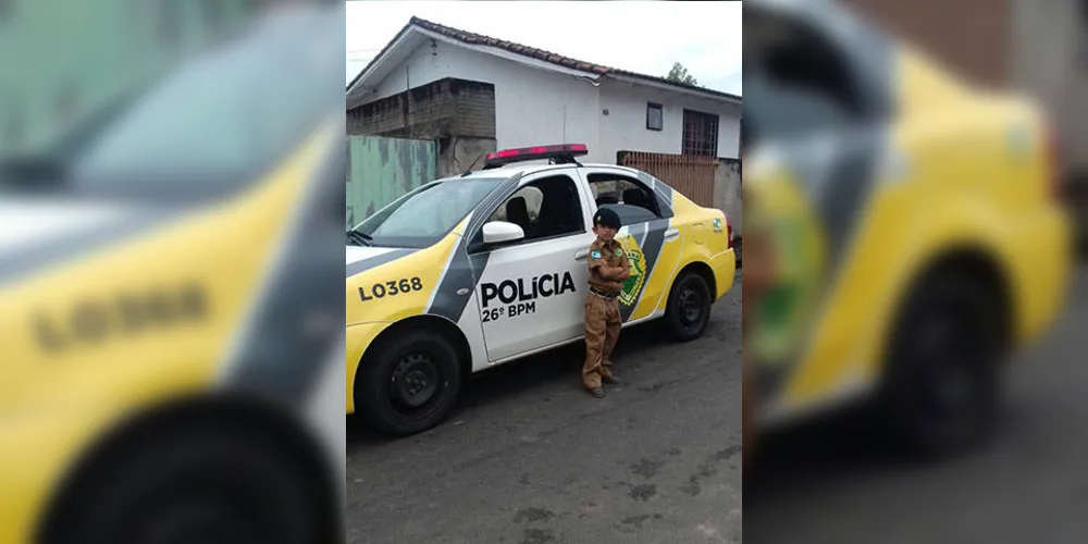 Imagem ilustrativa da imagem PM realiza sonho de menino e faz festa de aniversário