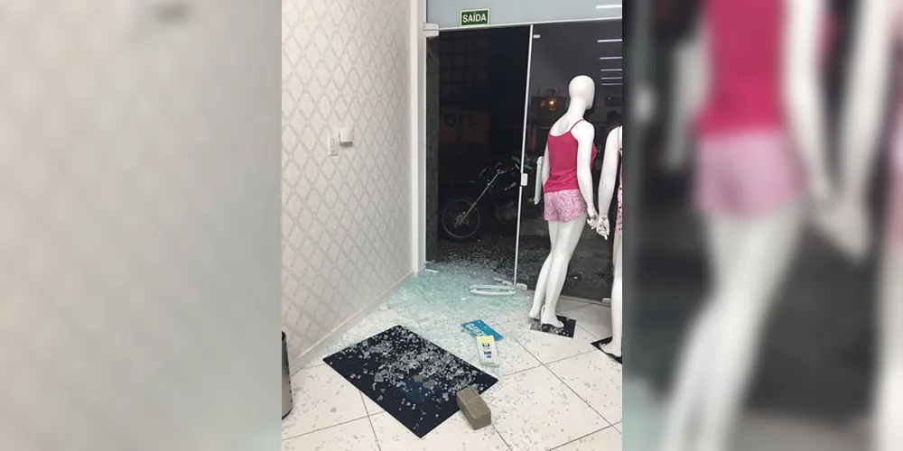 Imagem ilustrativa da imagem Loja de pijamas é arrombada pela terceira vez em 36 dias