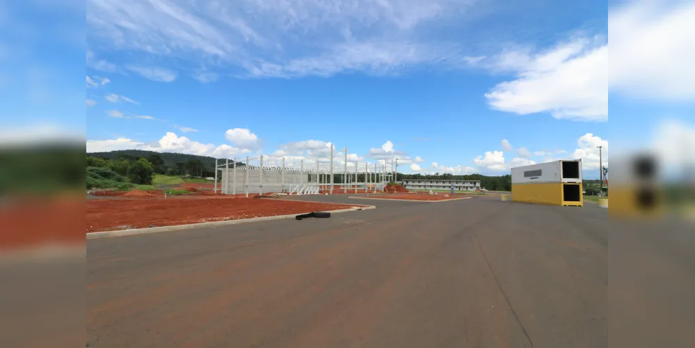 Local já recebe obras