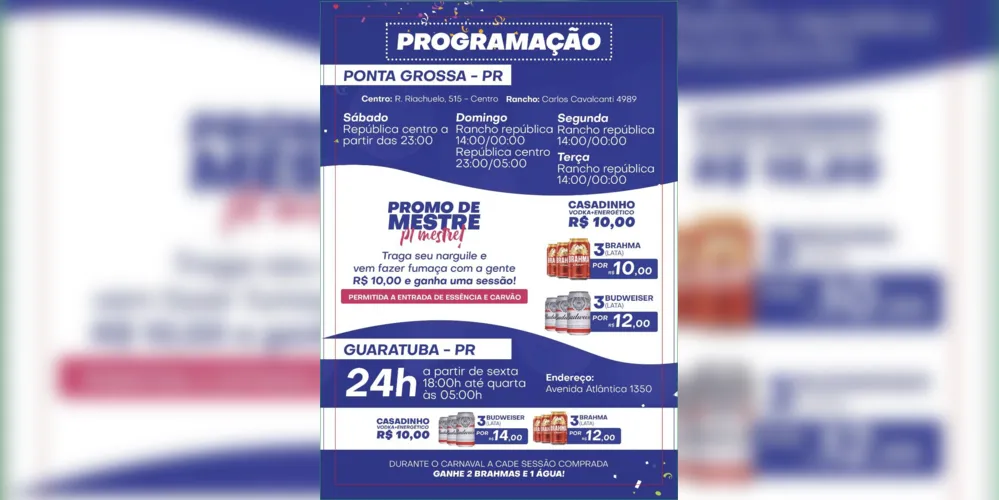 DJ Juninho será o responsável por agitar a festa em Ponta Grossa