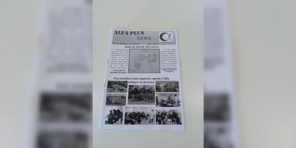 Imagem ilustrativa da imagem ‘Alfa Plus News’ chega à segunda edição em PG