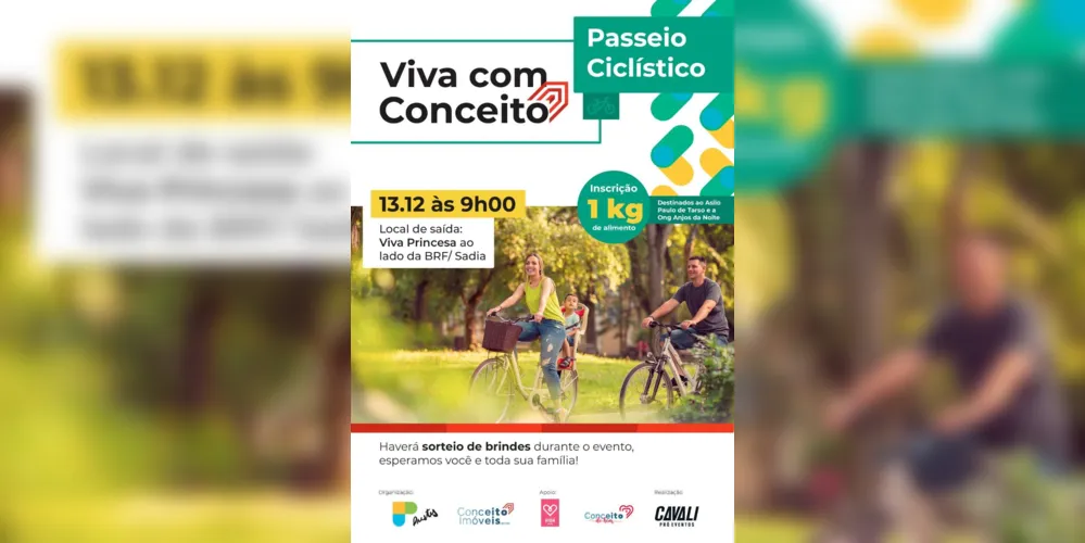 Imagem ilustrativa da imagem Passeio ciclístico incentiva a mobilidade sustentável em PG