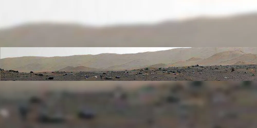 Perseverance Marte Panoramica