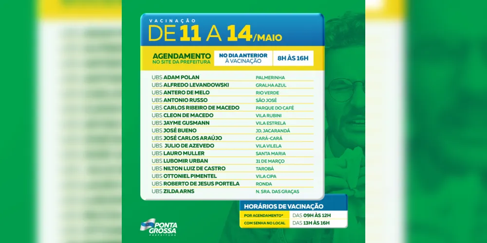Imagem ilustrativa da imagem Prefeitura inicia vacinação de professores e idosos