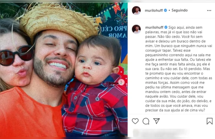 Imagem ilustrativa da imagem Marília Mendonça fez pedido a Murilo antes do 'voo da morte'