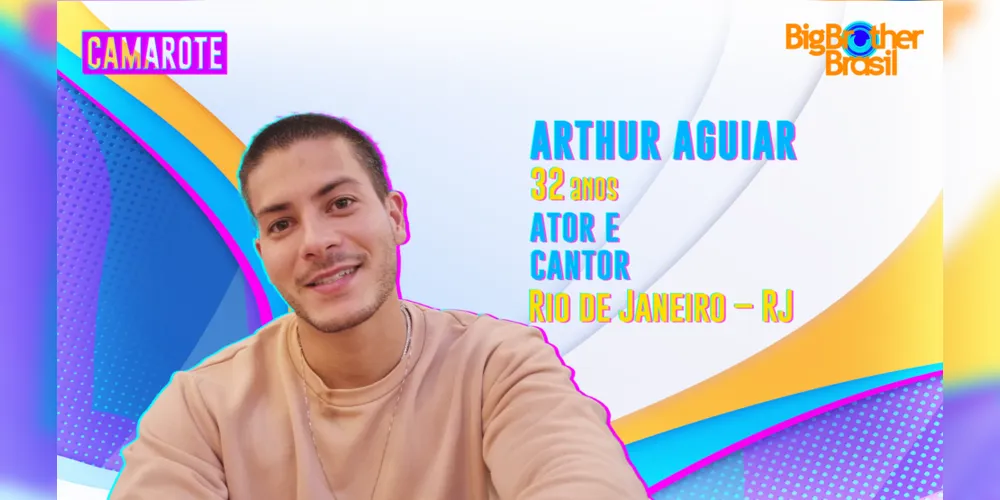 ARTHUR AGUIAR: 32 ANOS - ATOR E CANTOR (RIO DE JANEIRO-RJ)