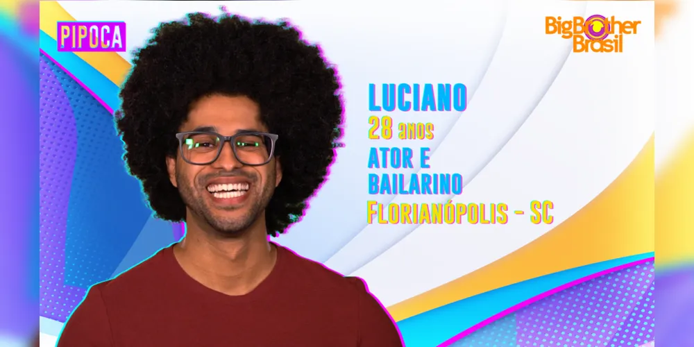 LUCIANO: 28 ANOS - ATOR E BAILARINO (FLORIANÓPOLIS-SC)