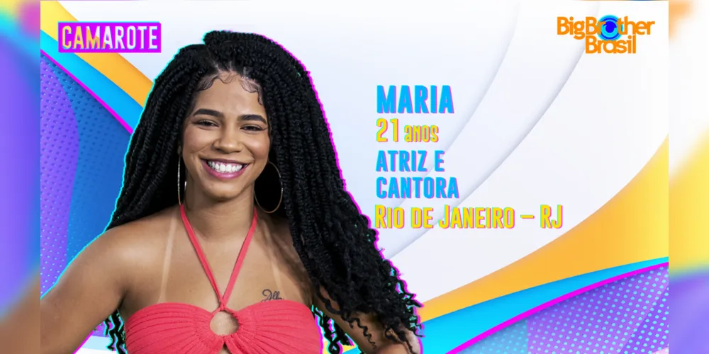 MARIA: 21 ANOS - ATRIZ E CANTORA (RIO DE JANEIRO-RJ)