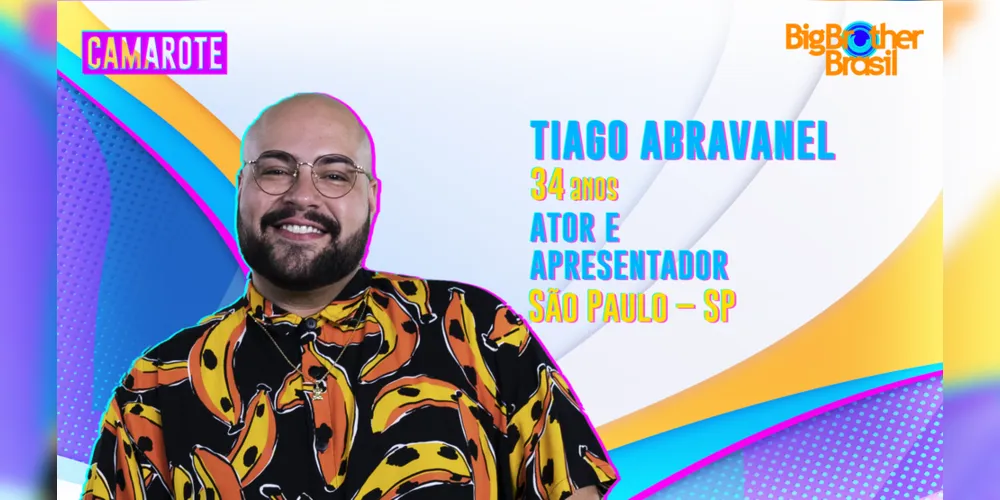 TIAGO ABRAVANEL: 34 ANOS - ATOR E APRESENTADOR (SÃO PAULO-SP)
