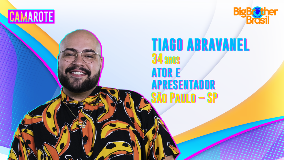 TIAGO ABRAVANEL: 34 ANOS - ATOR E APRESENTADOR (SÃO PAULO-SP)