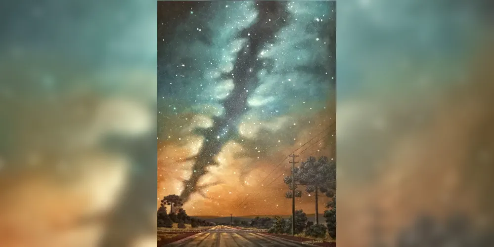 Obra "Caminho para as Estrelas"