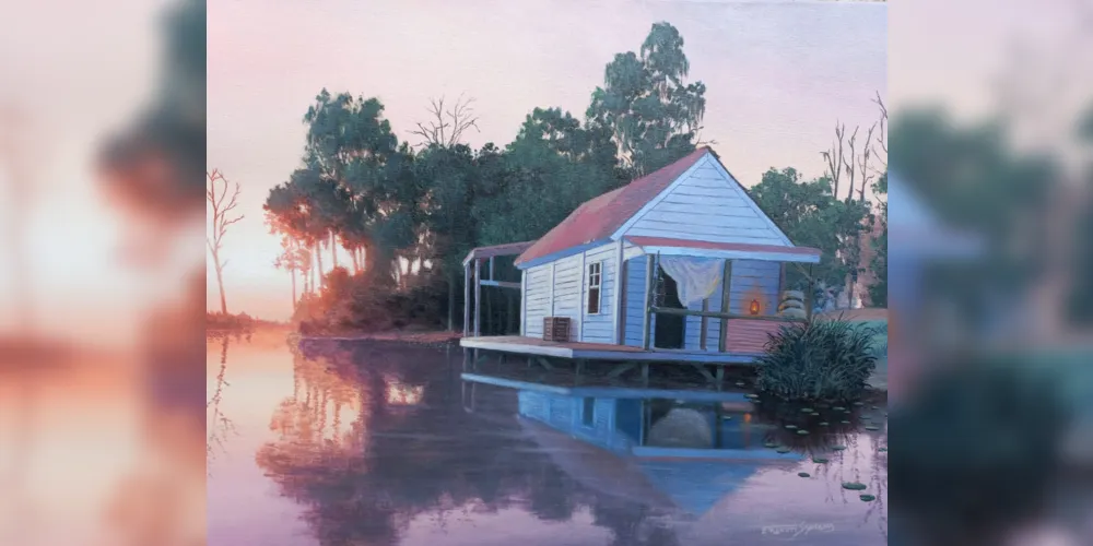 Obra "Descanso do Sol"