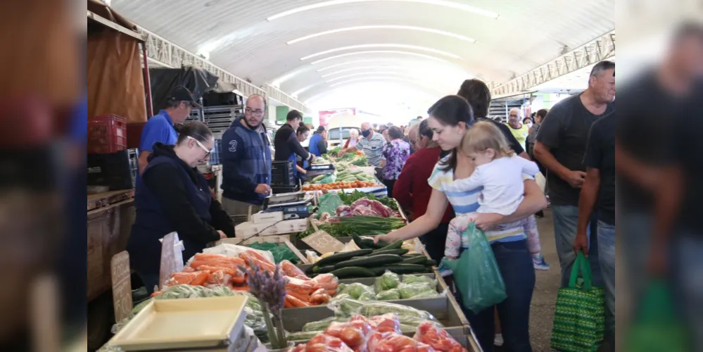 Feira do produtor realizar ação de Natal