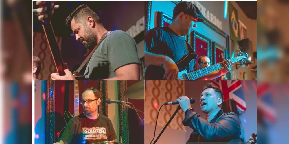 A banda Valvox se apresenta no Estação PG neste sábado