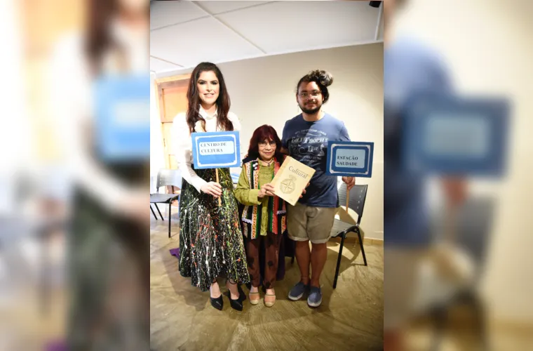 Renata, Lucélia Clarindo e Raylan Marinho