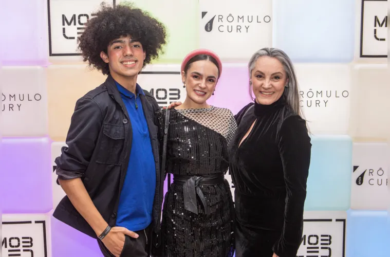 Pedro Brandão, Thays Ribeiro e Ivanise Freitas