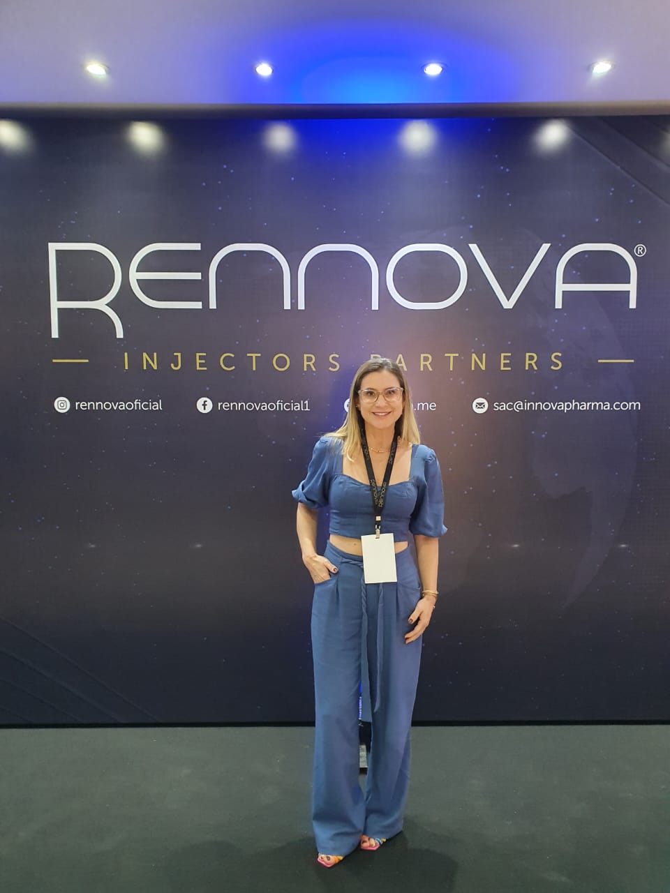 A competente profissional Xenia Leite na última semana esteve em Goiânia participando do Rennova Injectors Partner onde foi tratado inovação, tecnologia e ciência. Xenia foi convidada pela renomada marca Rennova para ser uma de suas palestrantes.