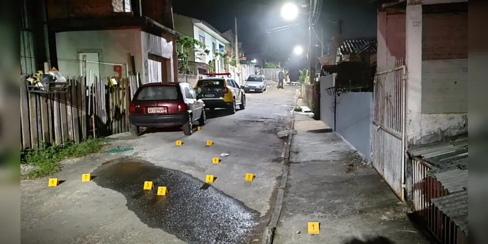 Ocorrência foi registrada na região do bairro São Luiz, na madrugada desta segunda (26)