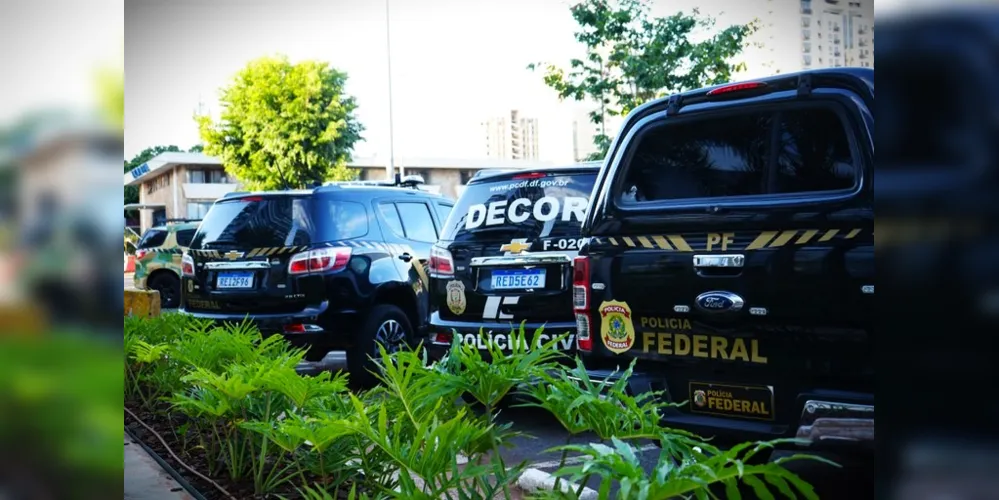 Ação conjunta envolve a Polícia Federal e a Polícia Civil do Distrito Federal