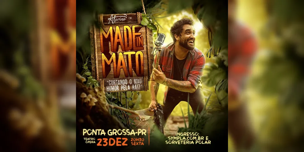 Imagem ilustrativa da imagem Cine-Teatro Ópera recebe hoje show com o humorista Alorino Junior