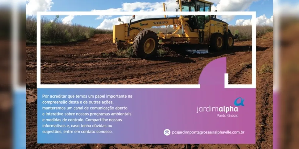 Imagem ilustrativa da imagem Jardim Alpha Ponta Grossa informa sobre gerenciamento de resíduos