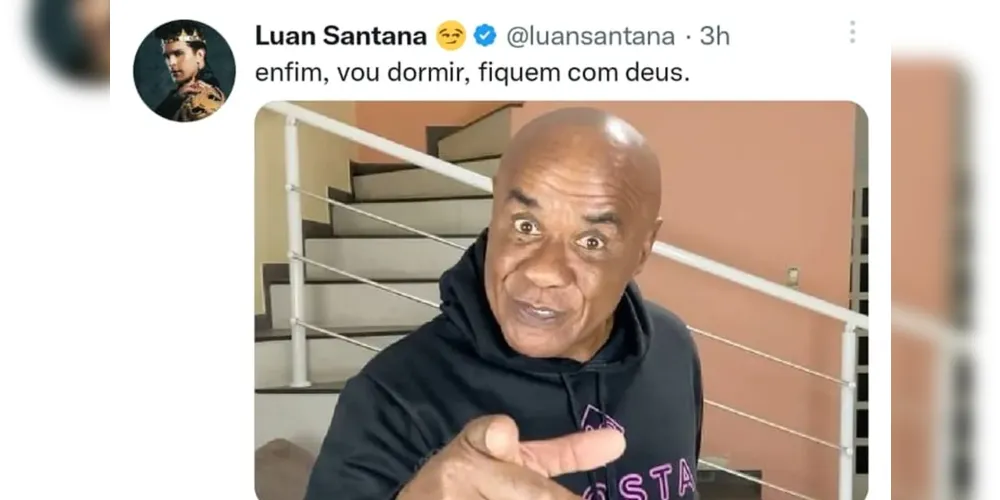 Imagem ilustrativa da imagem Luan Santana tem conta hackeada e perfil publica fotos de ex-ator pornô