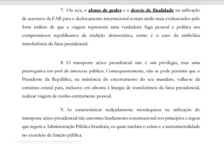 Imagem ilustrativa da imagem Deputado aciona Justiça para impedir viagem de Bolsonaro a Miami