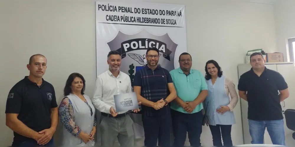 Hildebrando de Souza é a primeira cadeia pública do Paraná a receber a sala virtual do IMM