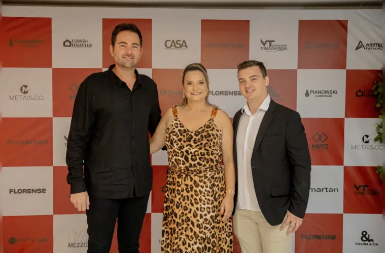 Leopoldo Roesler, Vanda Pianowski e Guilherme Neiverth