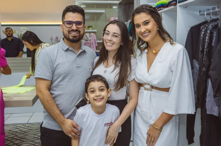 Rafael Terna, Kemilly Correa, Nane Gorte e o pequeno Murilo Terna