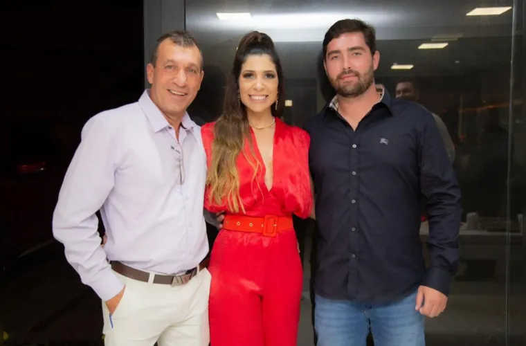 Adelson Brunelli, Andressa Brunelli e Guilherme Villela