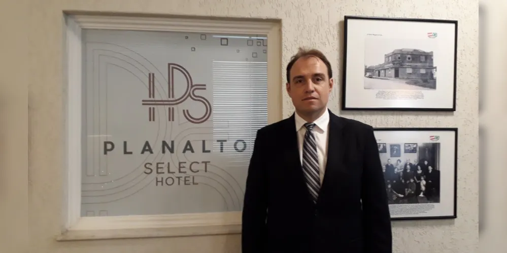 Daniel Wagner, atual gestor do 'Planalto Select Hotel'