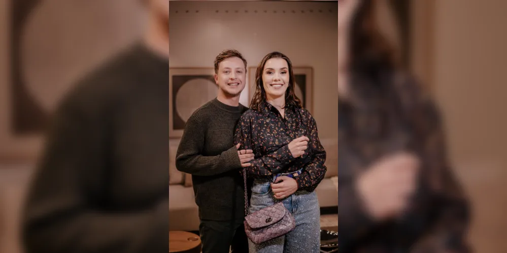 Luciana Beux Dangui e Emanuel Dangui
