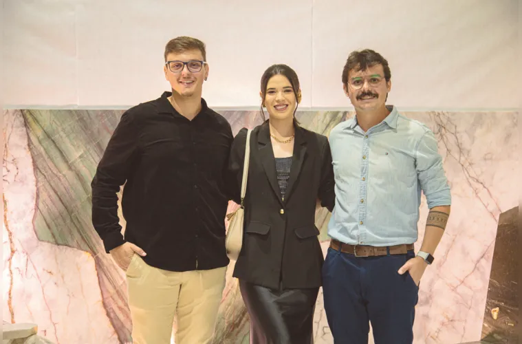Eduardo Maucoski, Alexya Mereth e Bruno Kobay