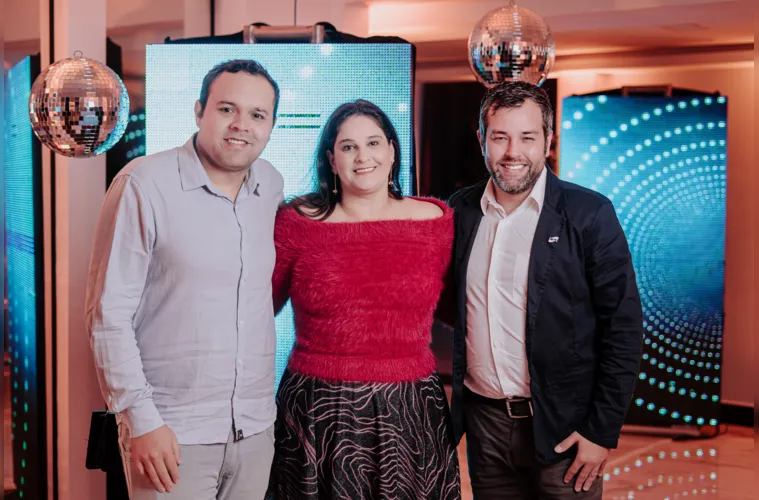 João Paulo Pereira Cristovam, Michelly Barszcz e Alberto Portugal