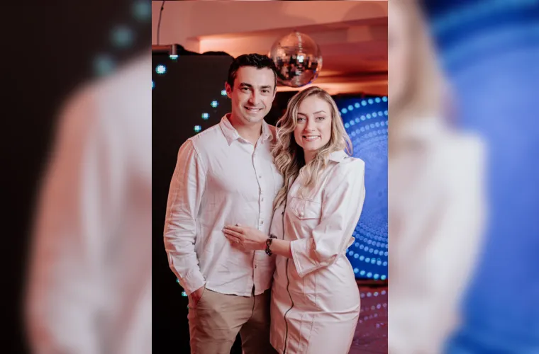 Thiago Werber e Karin Fontoura