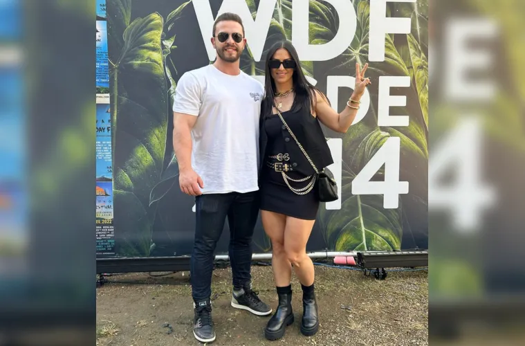 Francielle Levandoski receberá as felicitações pela passagem de seu aniversário nesta terça-feira (16). No registro, Francielle e seu marido Caio Souza. Da coluna RC os votos de alegrias e realizações.