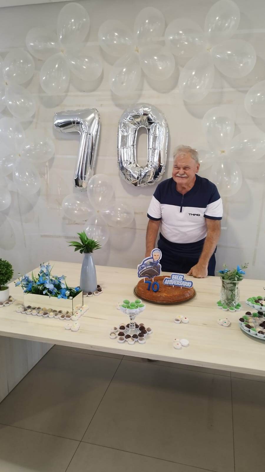 O empresário Ivo Schoemberger na última semana completou seus 70 anos de vida. A expressiva data foi comemorada ao lado de seus familiares. Da coluna RC os votos de felicidades e realizações